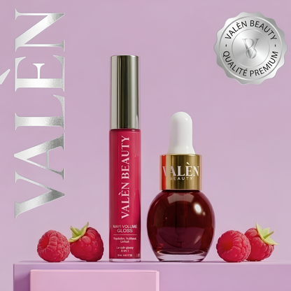 Le Duo Eclat Irresistible : Gloss Volume &amp; Blush Liquide Valen Beauty